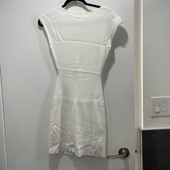 Aritzia/wilfred free white cutout dress - Picture 4 of 5